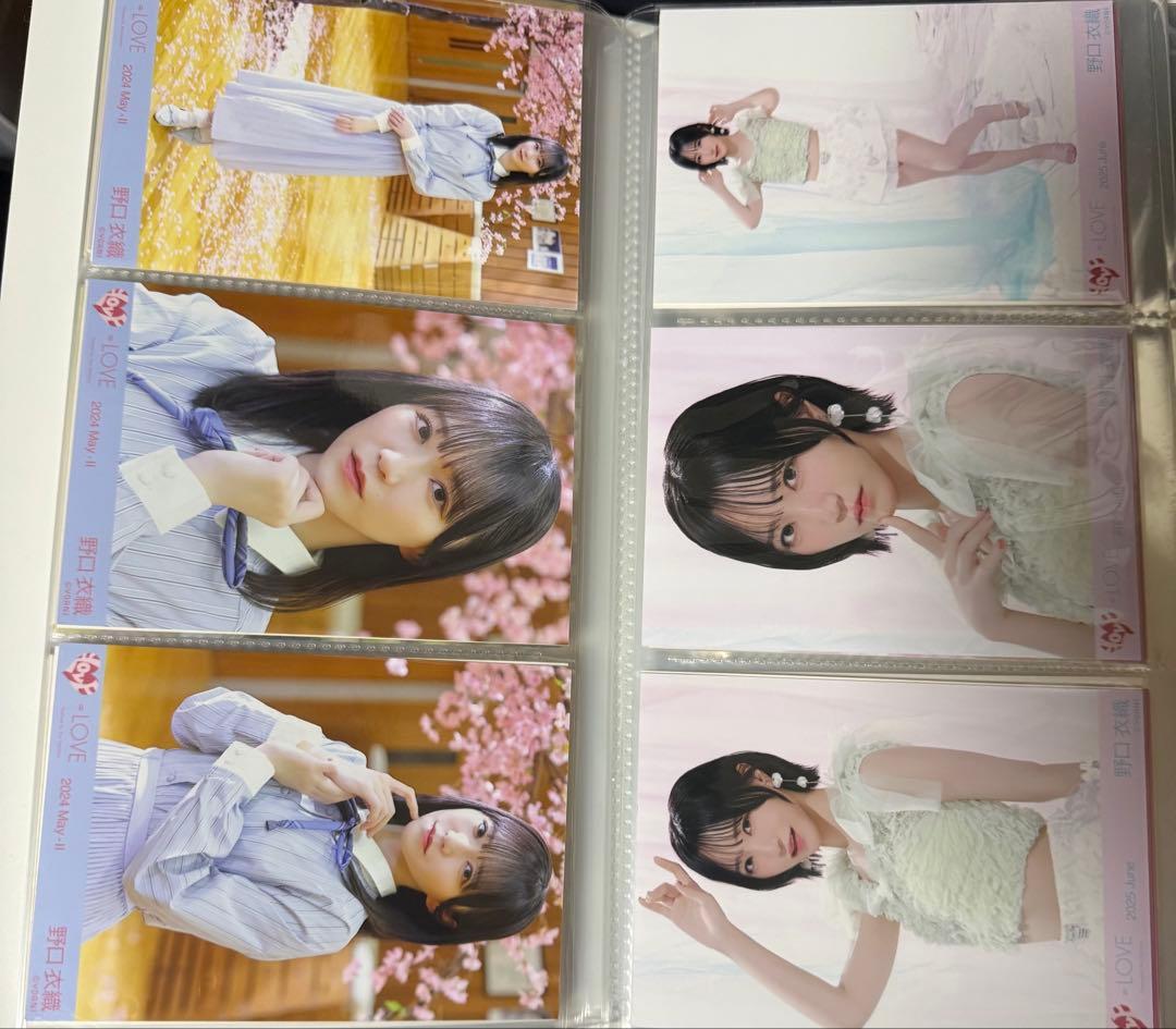 ＝LOVE 野口衣織　14種コンプ＋フォトアルバムSET