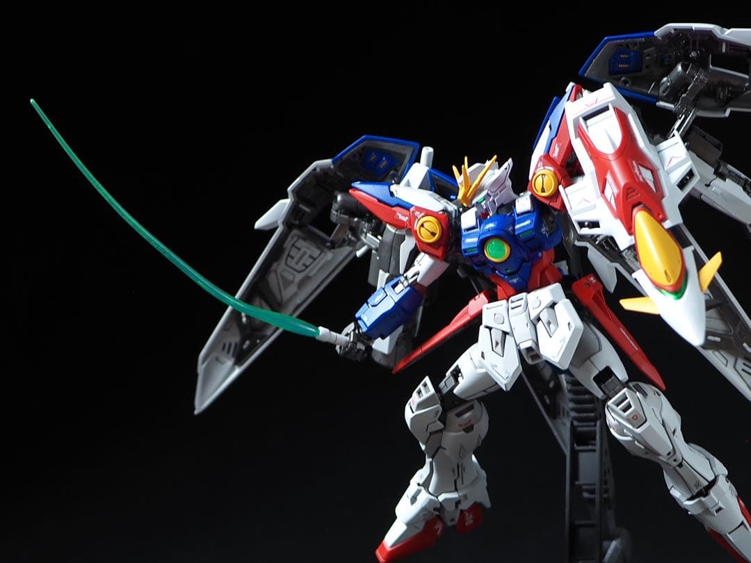 RG ウイングガンダムゼロ 全塗装　完成品　ガンダウイングガンダム