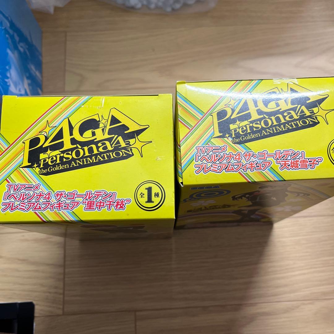 ペルソナ4 ザ・ゴールデン　プレミアムフィギュア　里中千枝　天城雪子P4GA