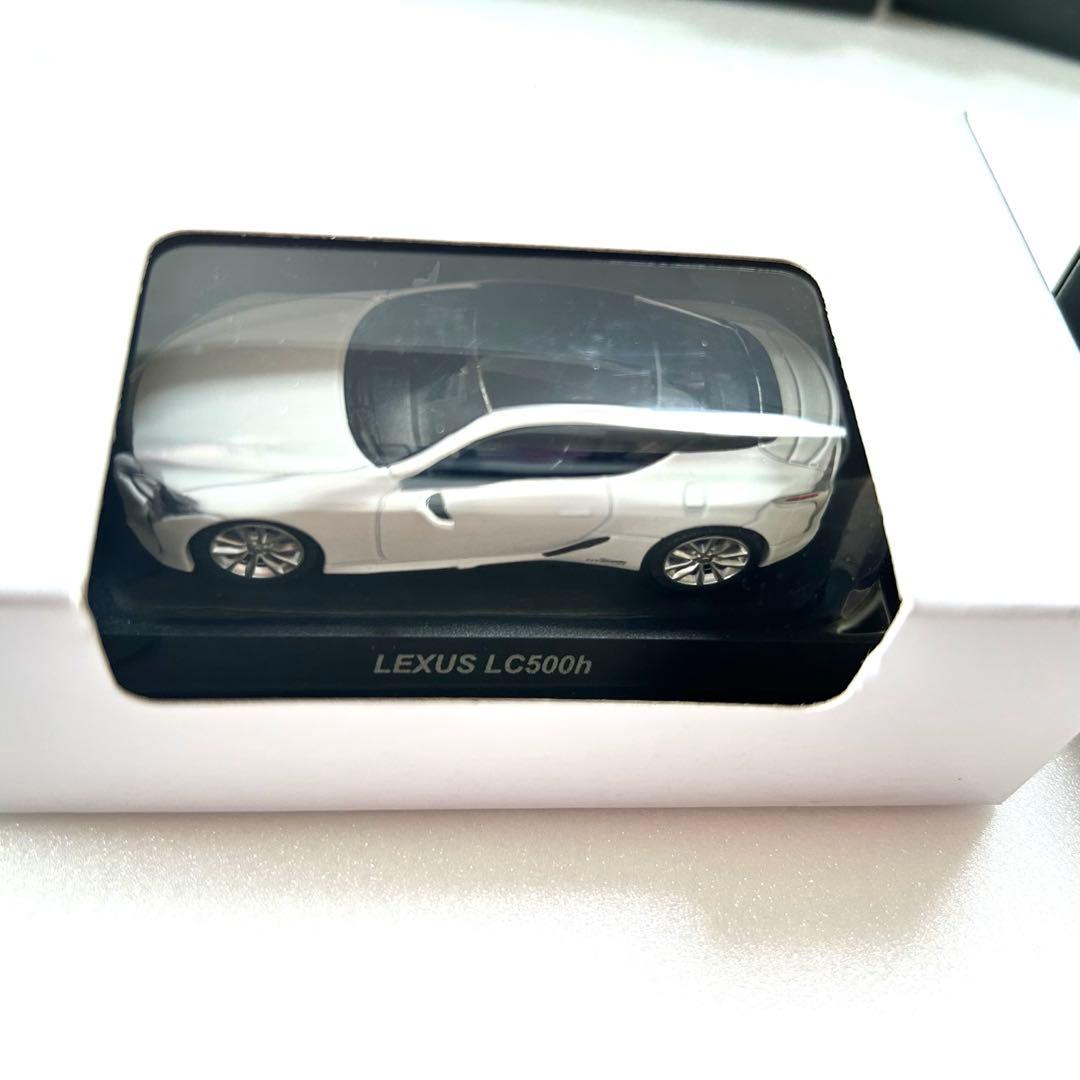 【新品未開封4台】京商 ミニカー 1/64 LEXUS LC500h 白赤青黄