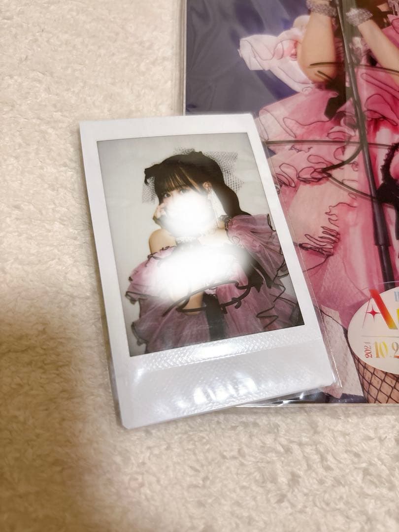 【激レア】月足天音 生誕祭ラッフルくじ 直筆サイン入りチェキ、アクリルパネル