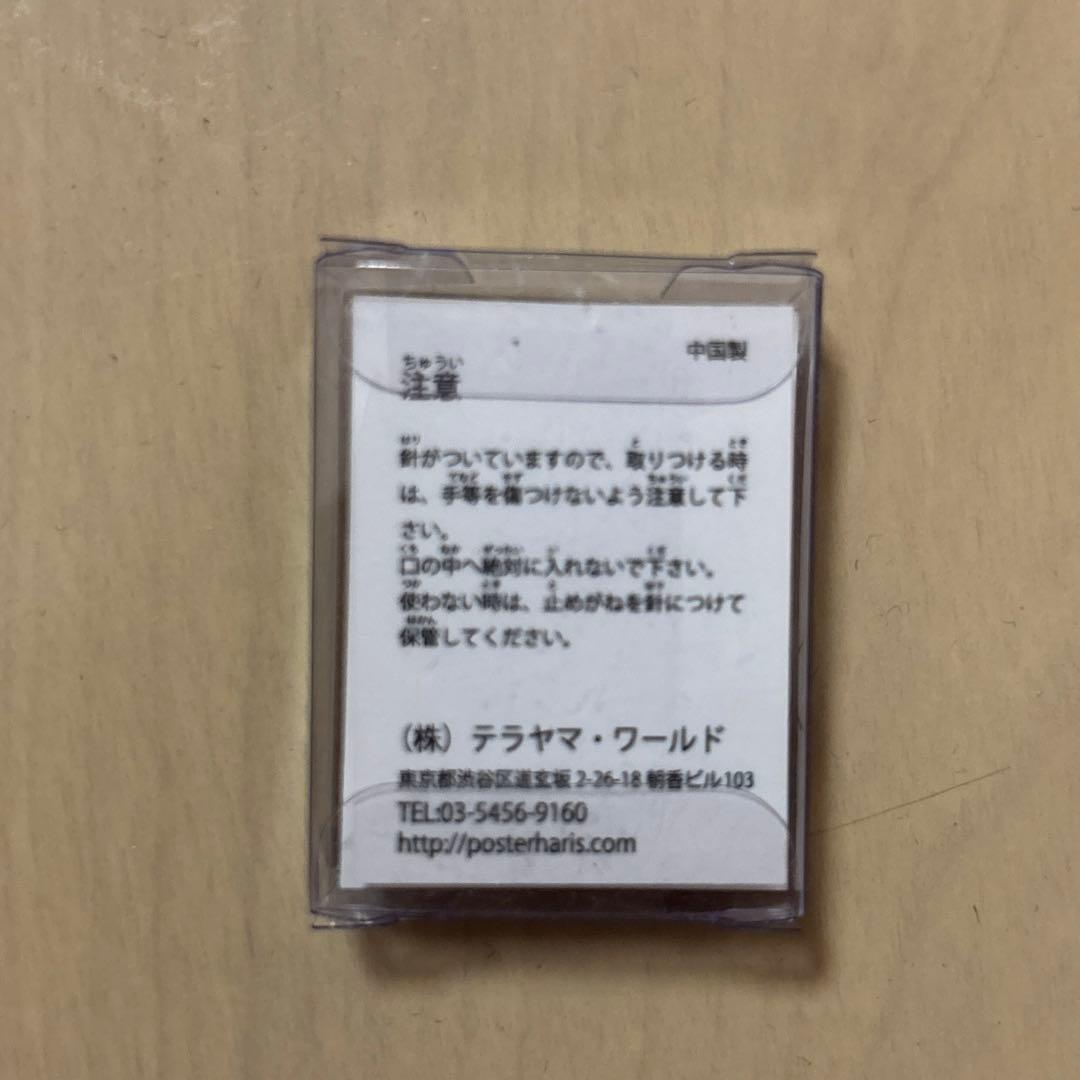 寺山修司 テラヤマ・ワールド ピンバッジ レア 買う前にコメントください
