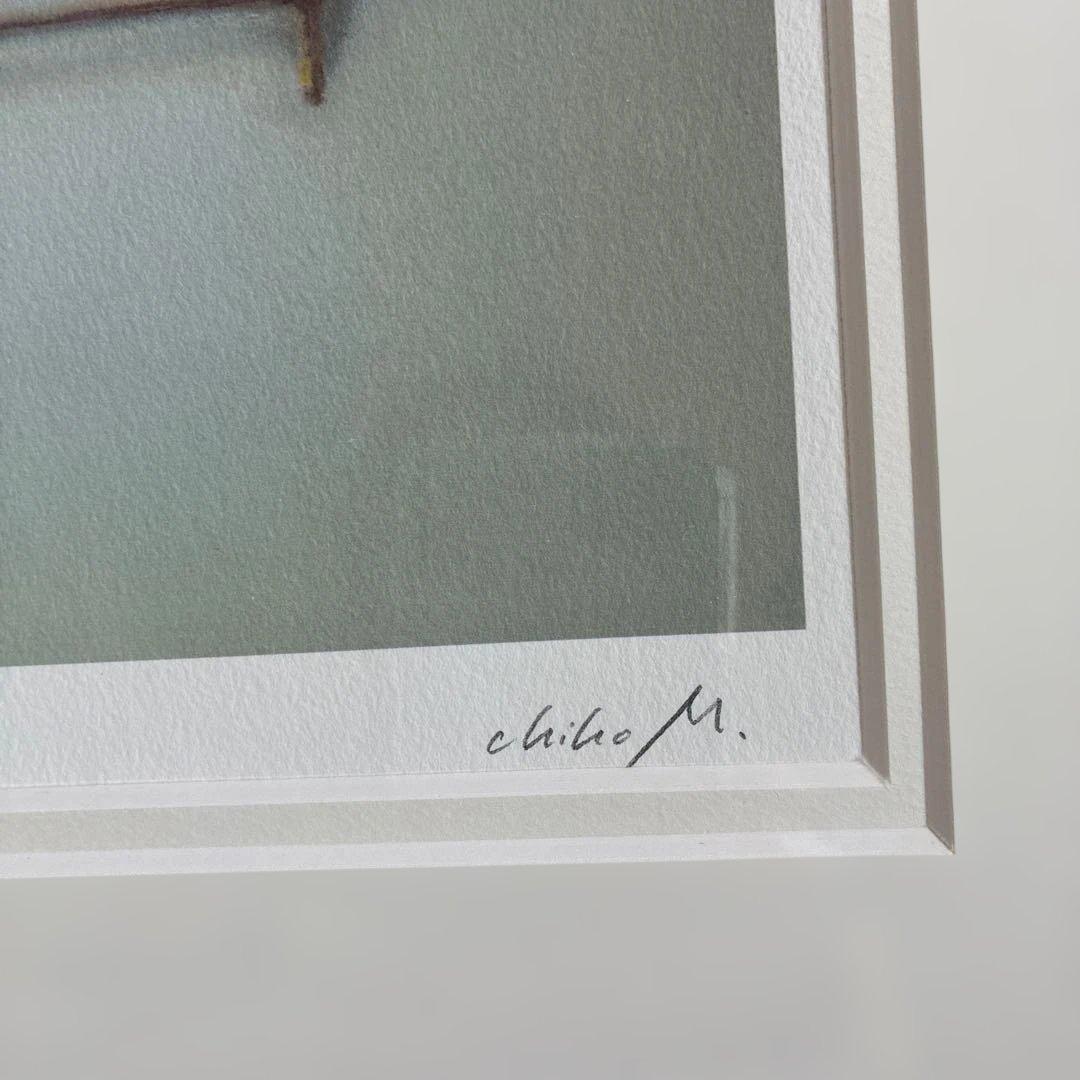 牧野千穂　版画（ジクレー）「バクの告白」