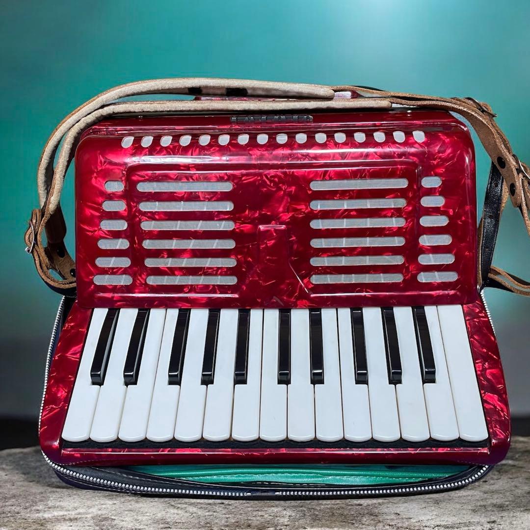 YAMAHA SOPRANO 25 アコーディオン ソフトケース付