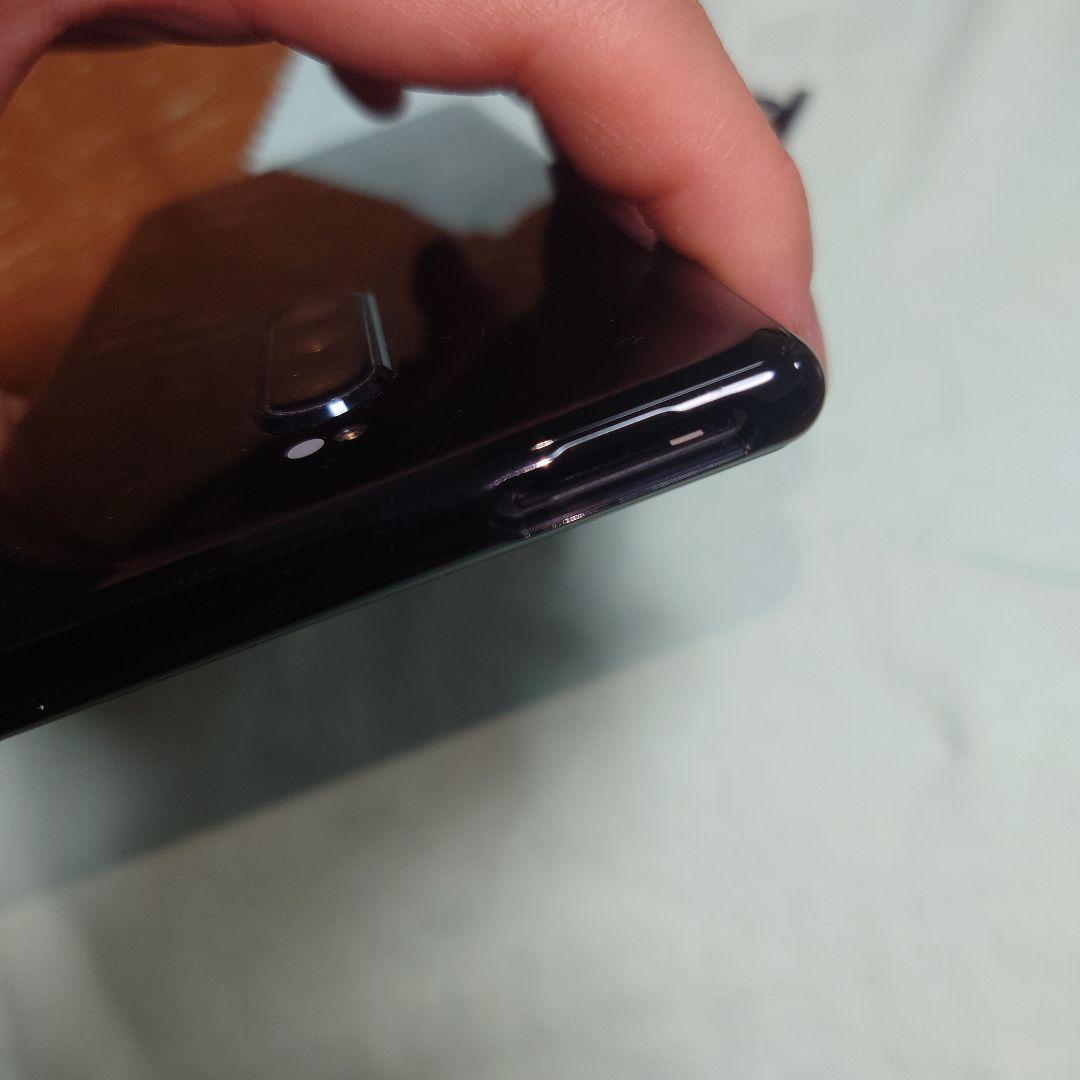 【ジャンク】Sony Xperia1 sov40 ブラック 本体のみ　au