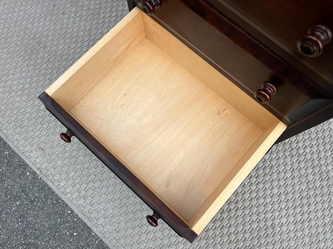 美品☆北海道民芸家具／HM875／ミニチェスト／7段チェスト／民芸家具／古民家