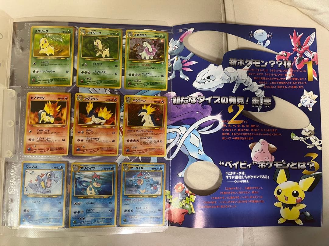 ポケモンカード 旧裏面 ポケモンカードneo プレミアムファイル　キラ