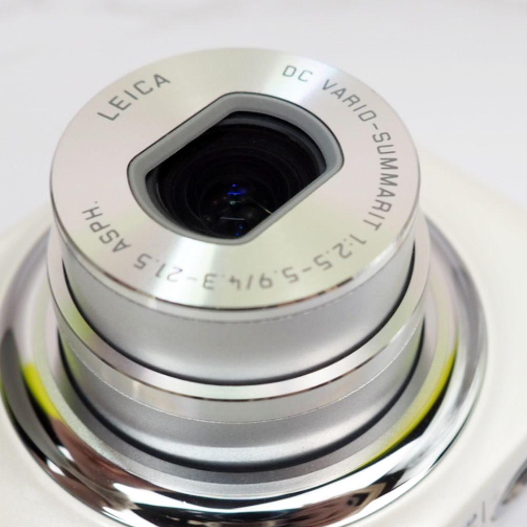 ⭐️LUMIX DMC-FX77 コンデジ 動作確認済 オールド リリーホワイト
