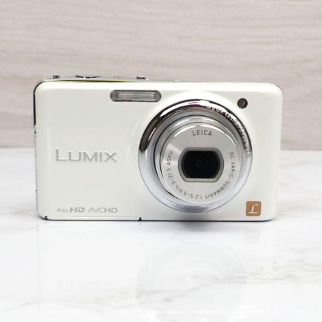 ⭐️LUMIX DMC-FX77 コンデジ 動作確認済 オールド リリーホワイト