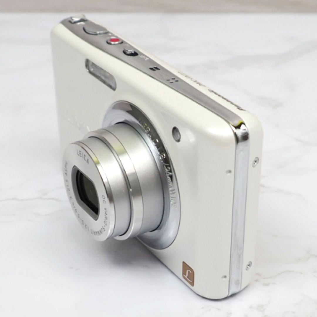 ⭐️LUMIX DMC-FX77 コンデジ 動作確認済 オールド リリーホワイト