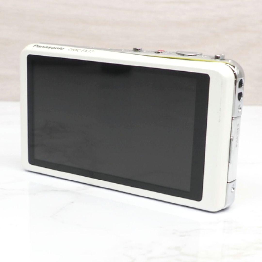 ⭐️LUMIX DMC-FX77 コンデジ 動作確認済 オールド リリーホワイト