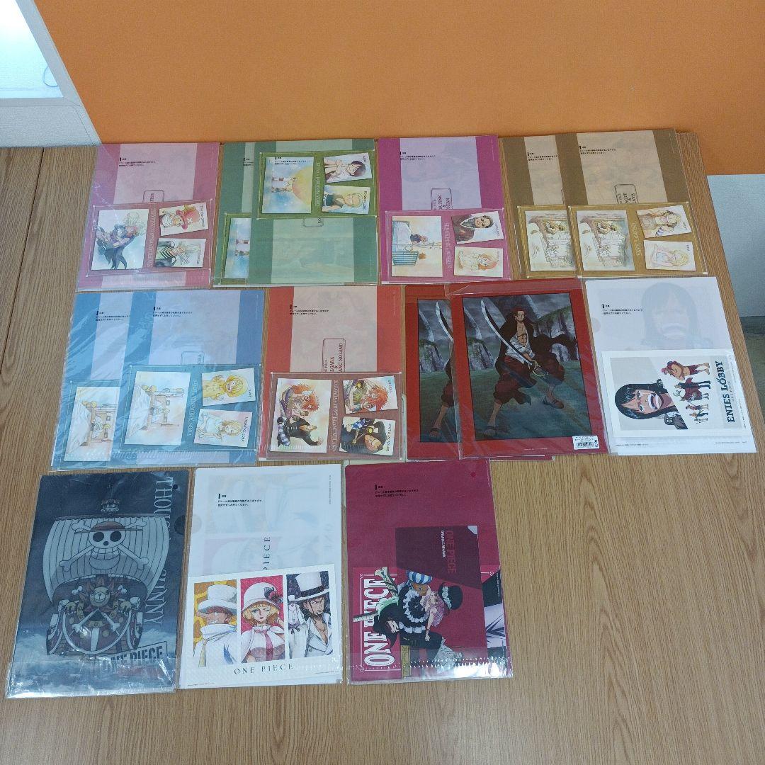 ワンピース　一番くじ　クリアファイル　大量 まとめ売り　ばら売り不可