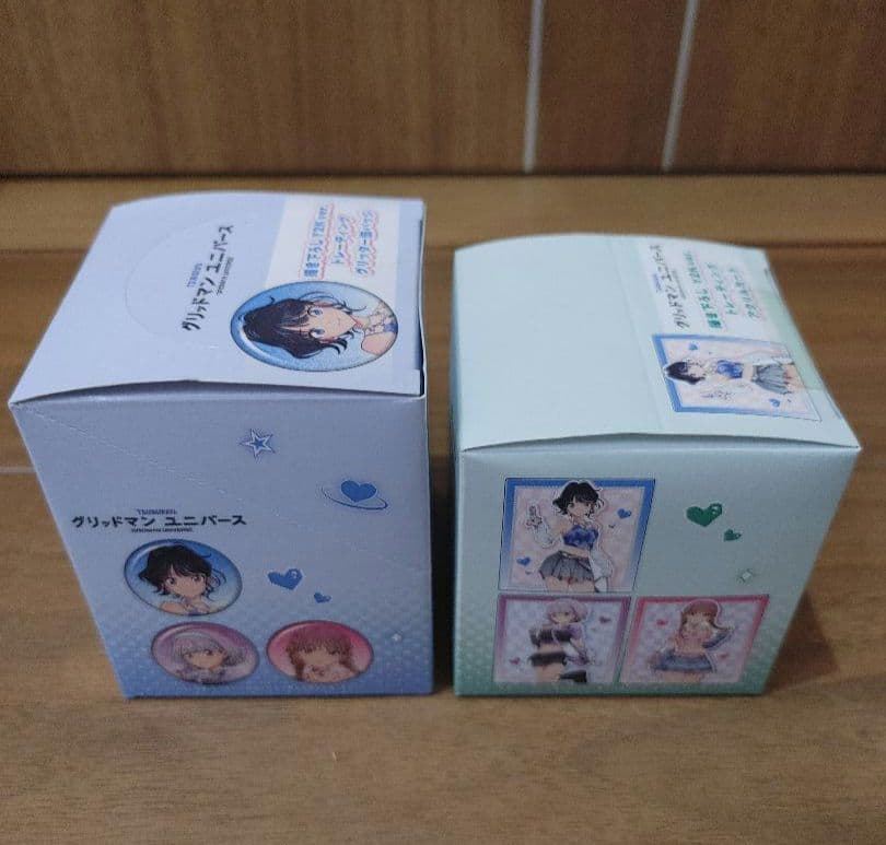 グリッドマン ユニバース マルイ Y2K ver. 缶バッジ アクリルカード