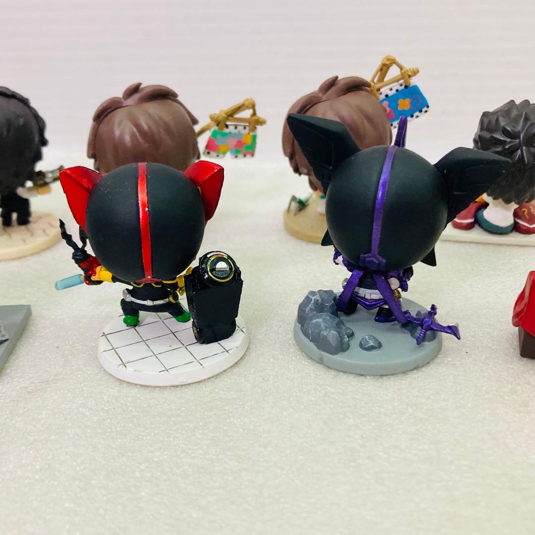 【10種セット】仮面ライダーオーズ ぷちきゃらランド フィギュア メガハウス