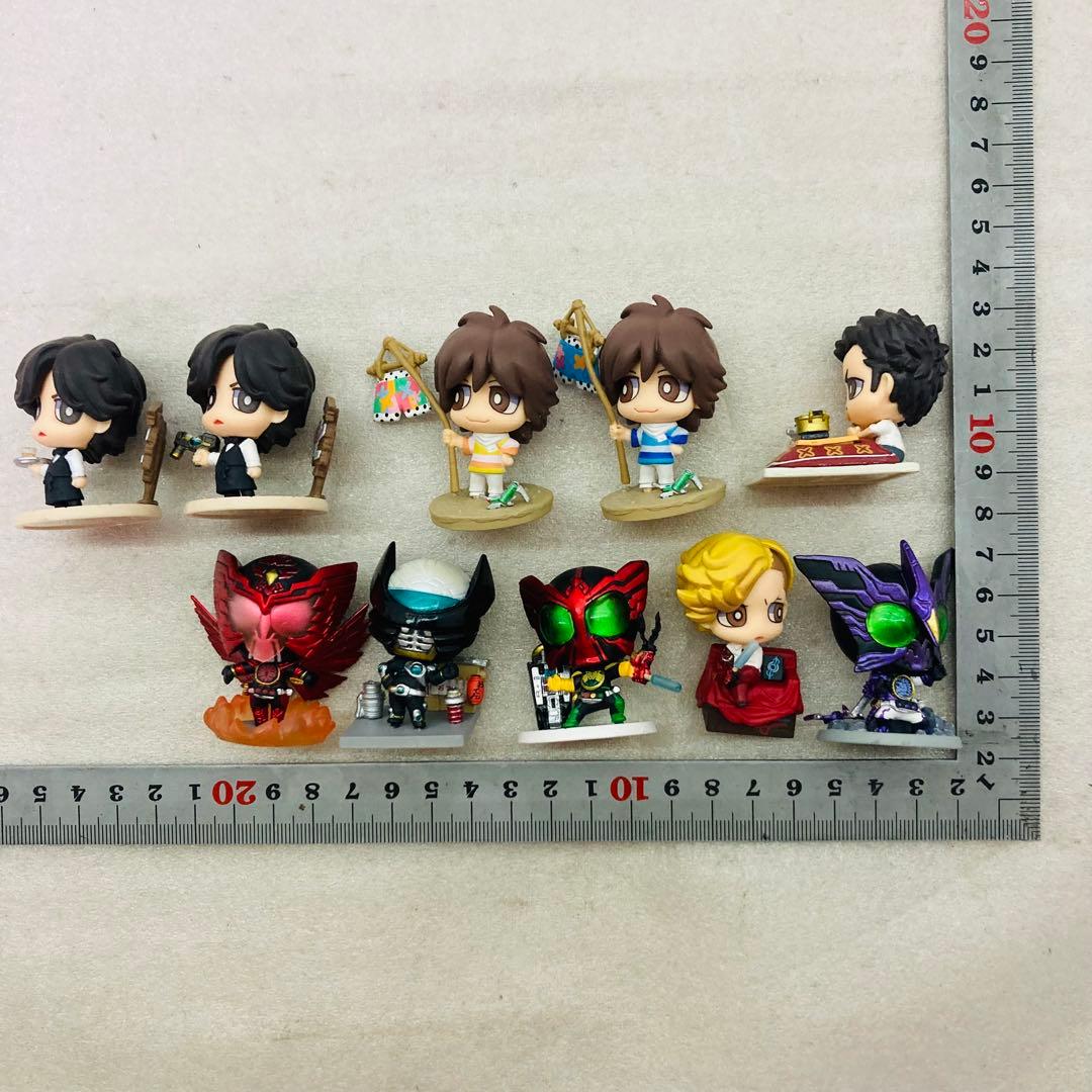 【10種セット】仮面ライダーオーズ ぷちきゃらランド フィギュア メガハウス