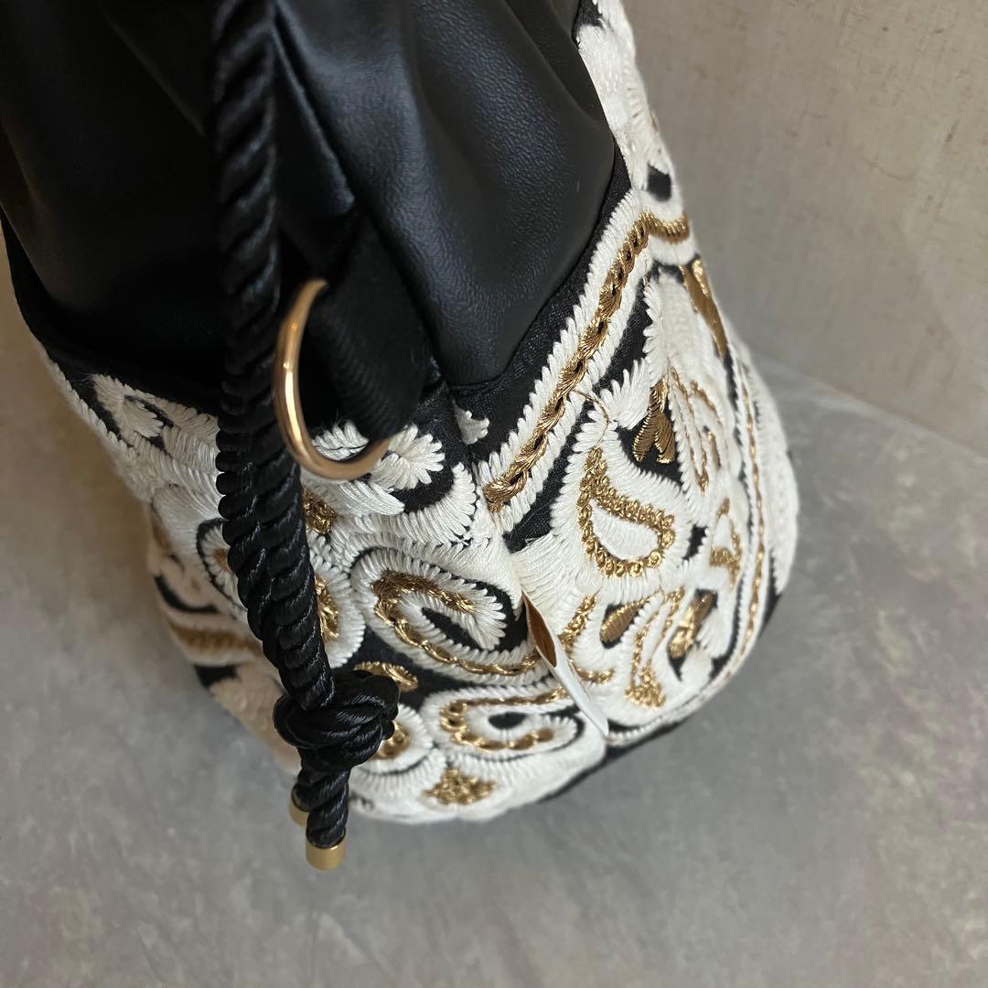 向日葵様no.604 no.601フェイクレザー 丸底 巾着 バッグ キーケース