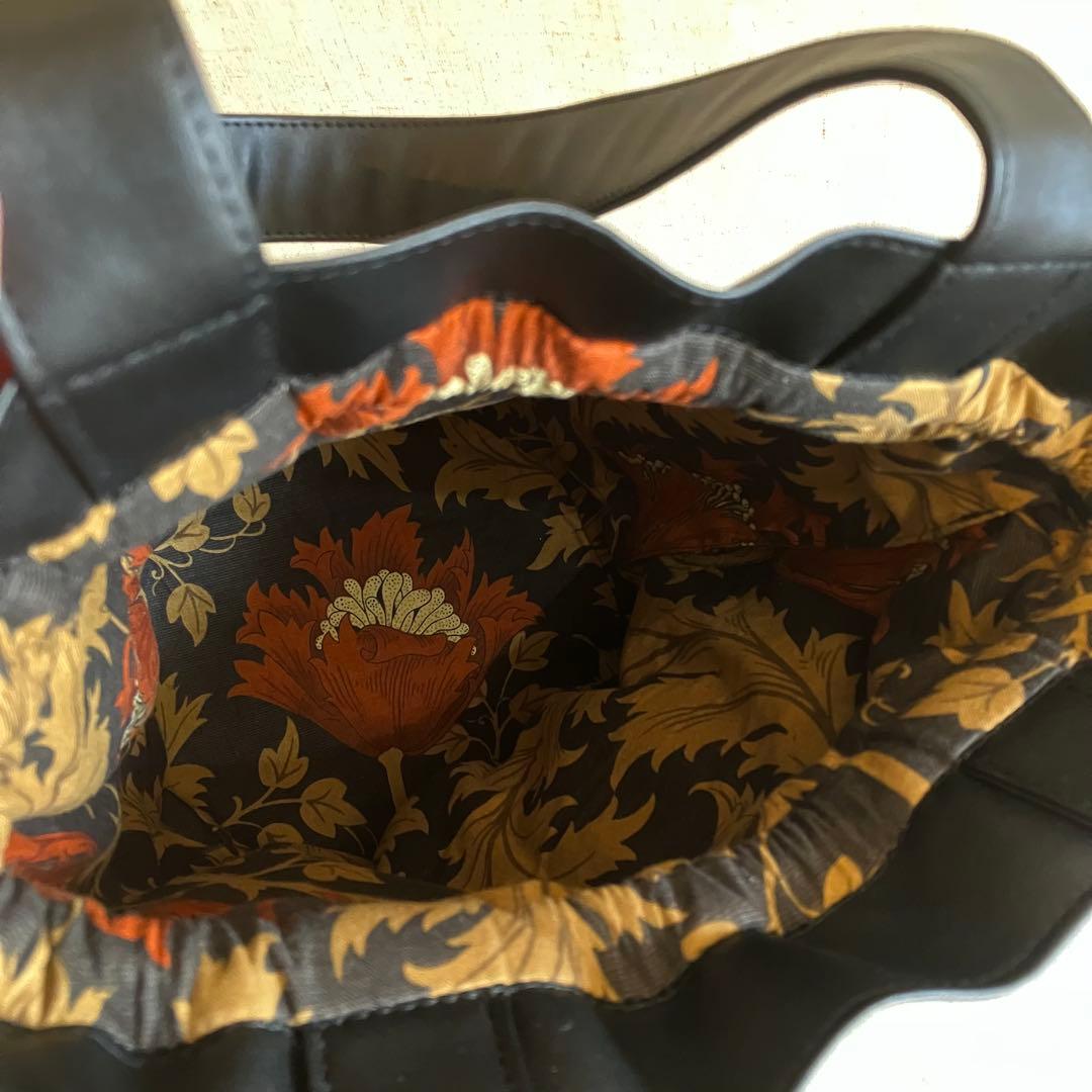 向日葵様no.604 no.601フェイクレザー 丸底 巾着 バッグ キーケース