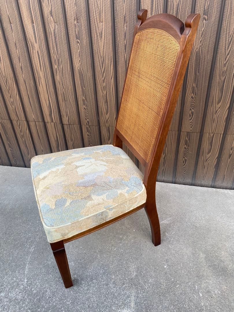 maruni 地中海シリーズ　ダイニングチェア　1脚　ラタン　椅子