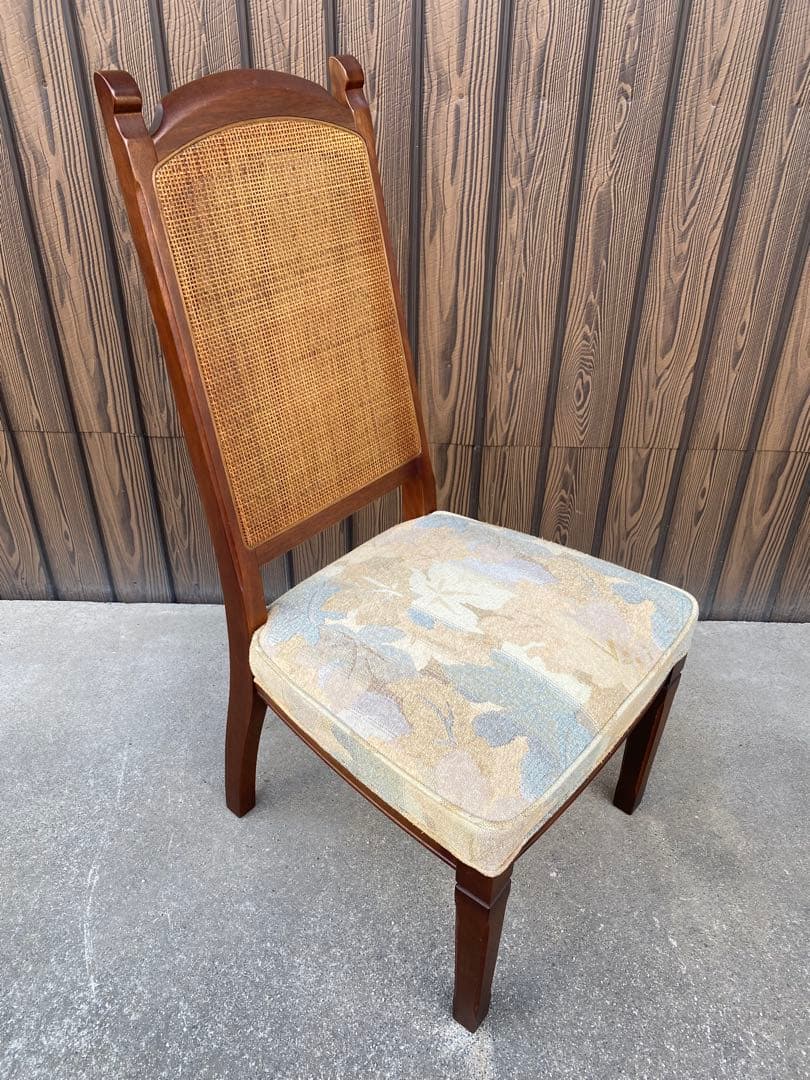 maruni 地中海シリーズ　ダイニングチェア　1脚　ラタン　椅子