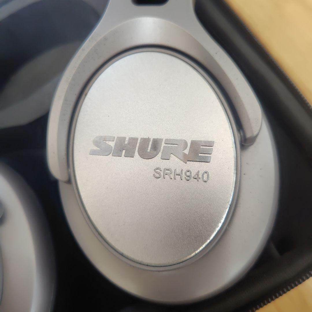 SHURE SRH940　モニターヘッドホン