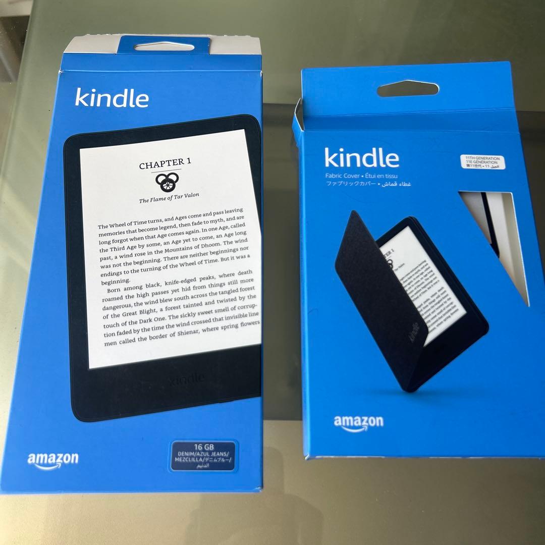 Amazon Kindle ！16GB＋専用カバー！