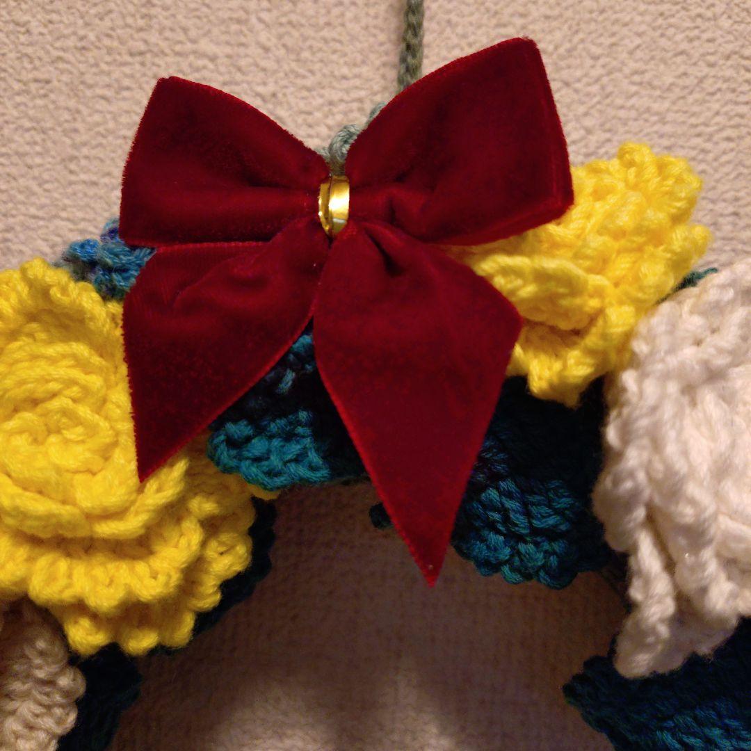 【ハンドメイド】おはなのリース