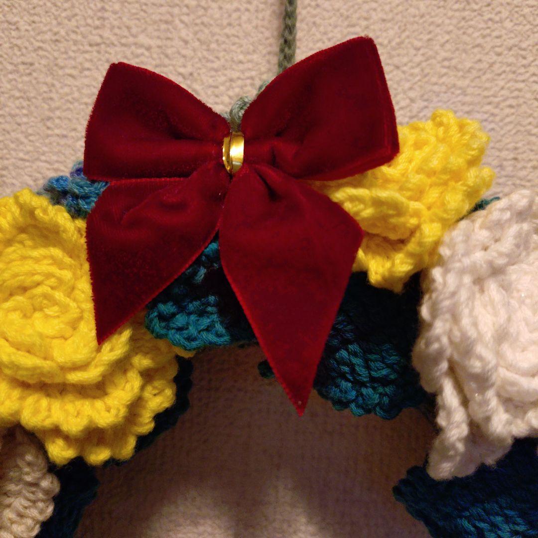 【ハンドメイド】おはなのリース