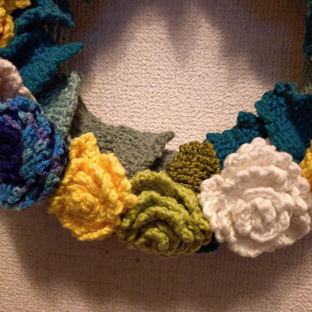 【ハンドメイド】おはなのリース