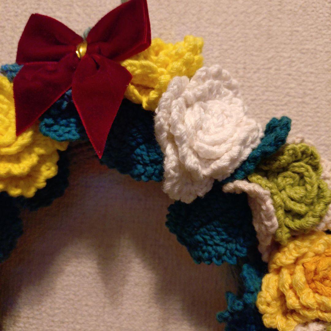 【ハンドメイド】おはなのリース