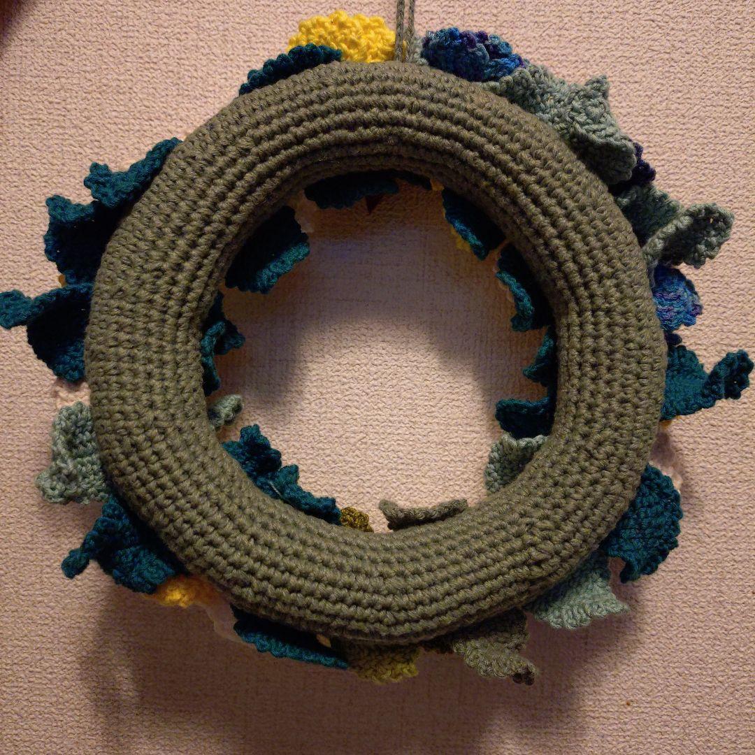 【ハンドメイド】おはなのリース