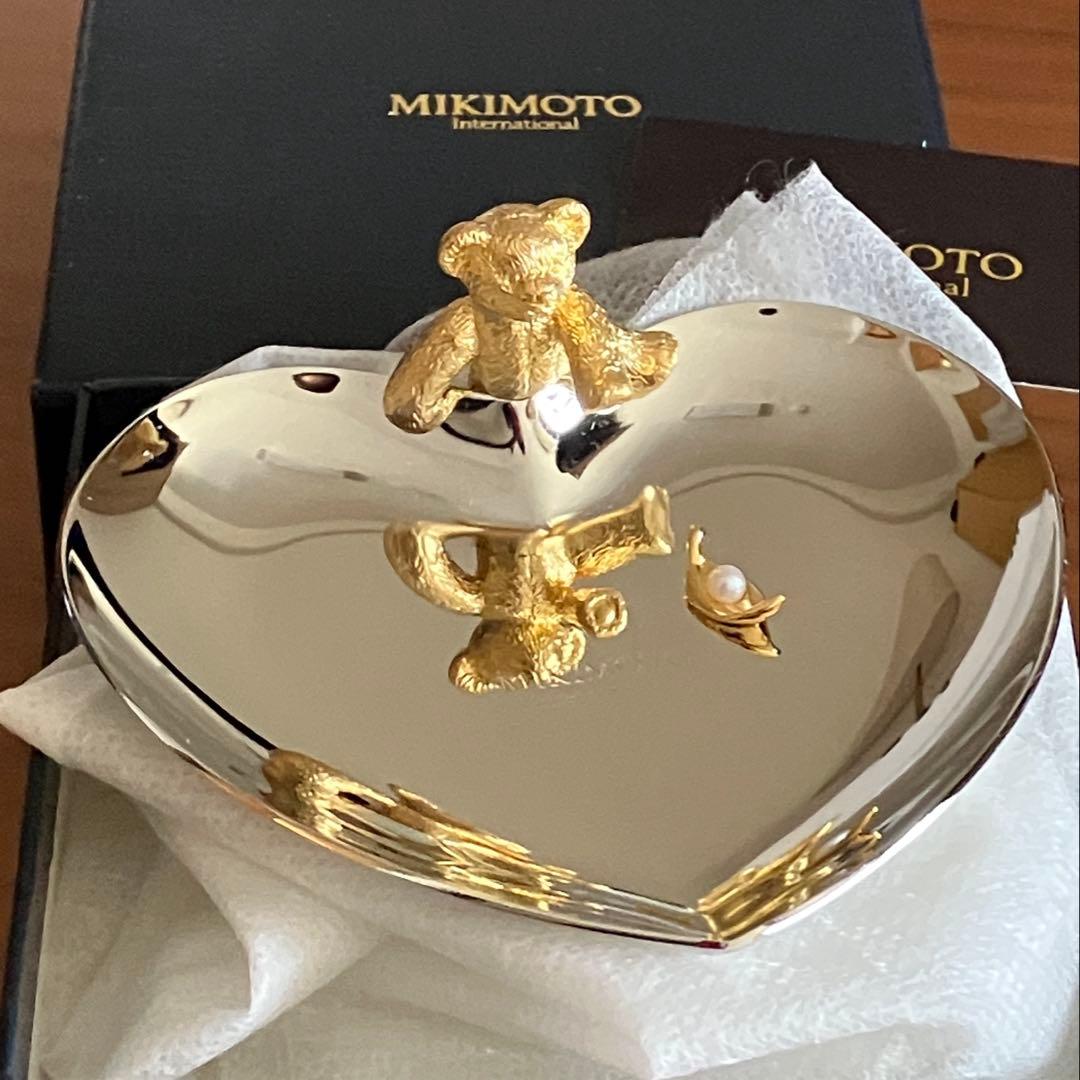 MIKIMOTO ミキモト　ジュエリートレイ　アクセサリートレイ　ベア