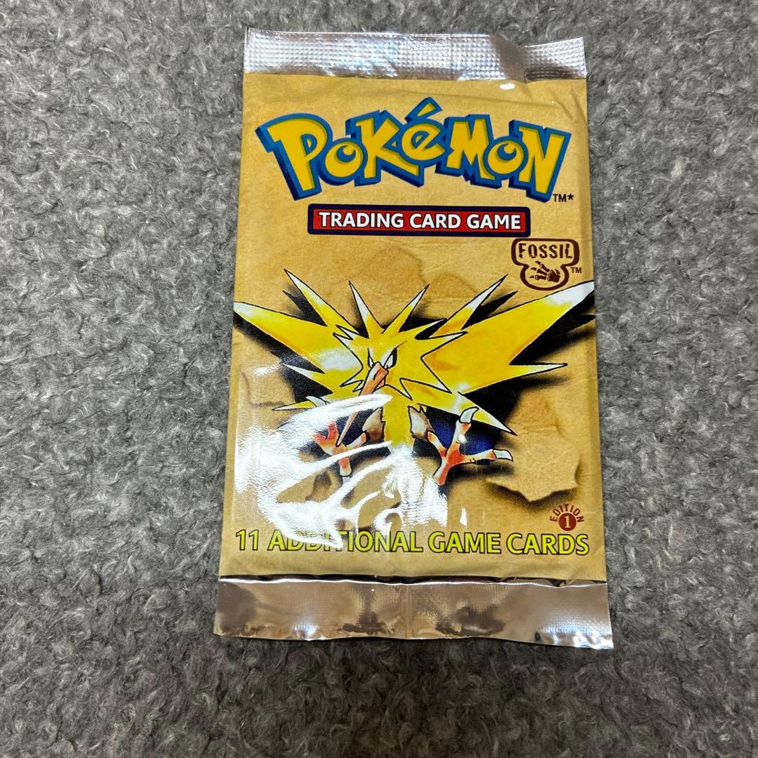 ポケモンカードゲーム Fossilパック 11枚入り　3パック