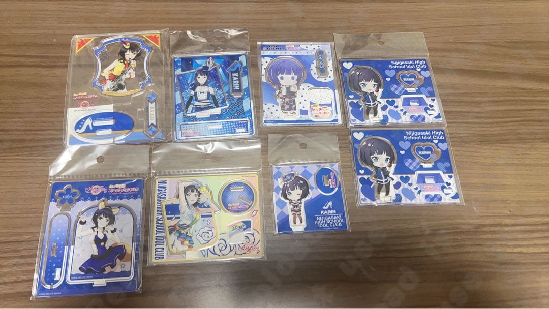 ラブライブ　虹ヶ咲　朝香果林　アクスタ　アクキー　25点セット