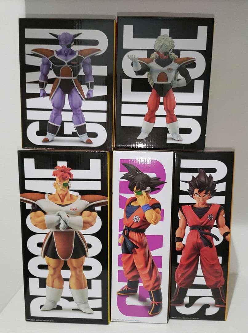 ドラゴンボール 一番くじ ギニュー特戦隊 フィギュア 5体セット