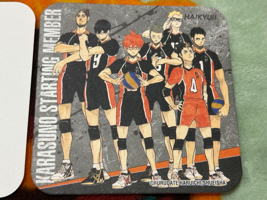 ハイキュー アートコースター 第1弾 18種類 開封済