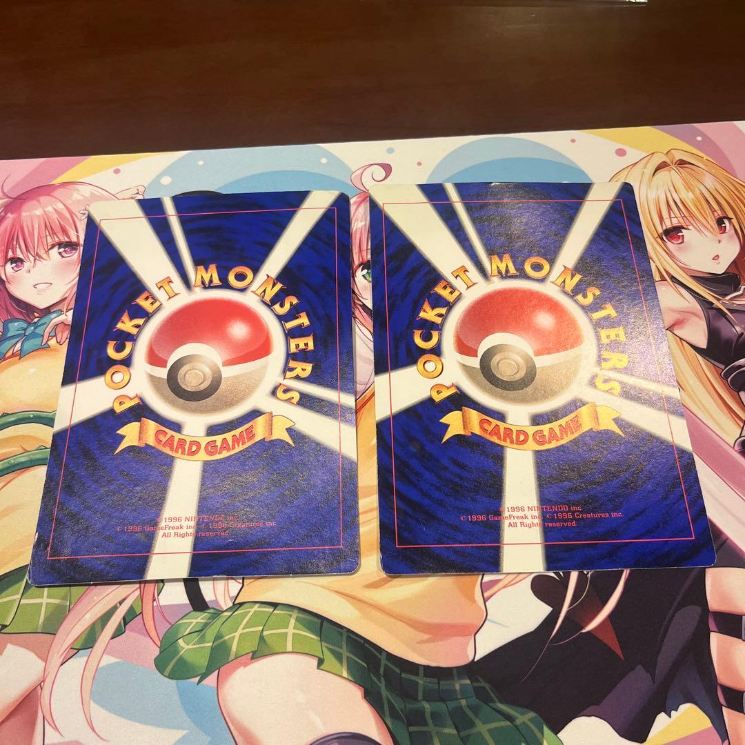 ピカチュウとプリンとピッピ　サンダーとフリーザーとファイヤー　ジャンボカード