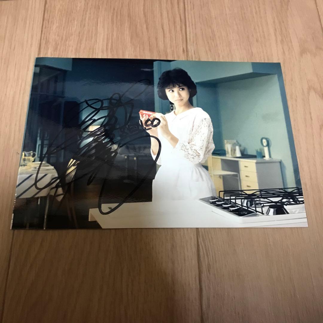 最終値引き　松田聖子　写真　スケジュール帳