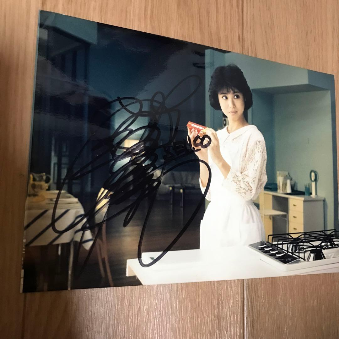 最終値引き　松田聖子　写真　スケジュール帳