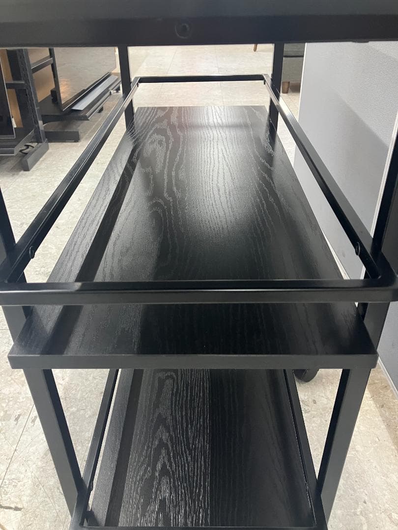 ニトリ キッチンワゴン TS341 ブラック