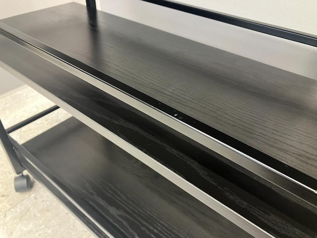 ニトリ キッチンワゴン TS341 ブラック