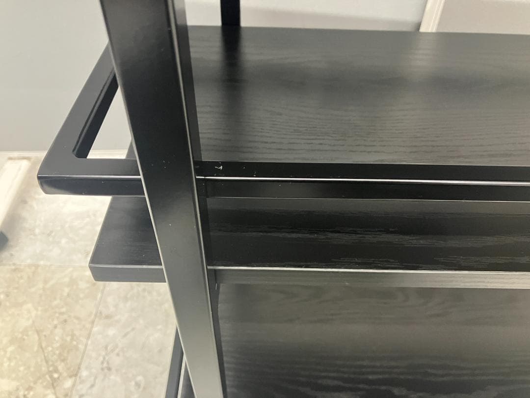 ニトリ キッチンワゴン TS341 ブラック