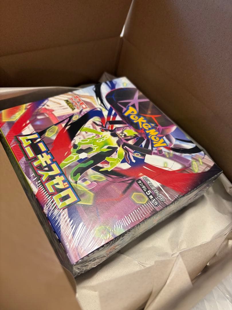【未開封当選品】ポケモンカードゲーム MEGA 拡張パック ムニキスゼロ BOX