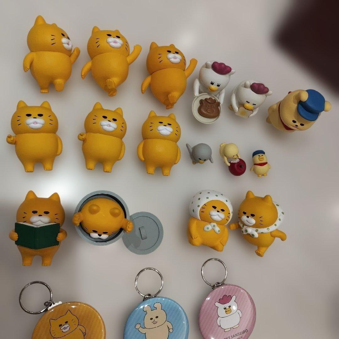 ノラネコぐんだんまとめ売り ガチャ フィギュア 非売品 缶キーホルダー など