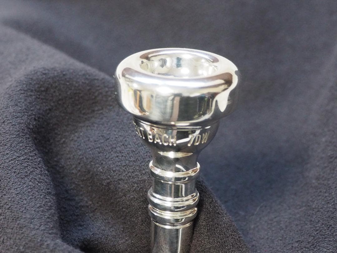 バック 7DW ピッコロトランペットマウスピース（コルネットシャンク）