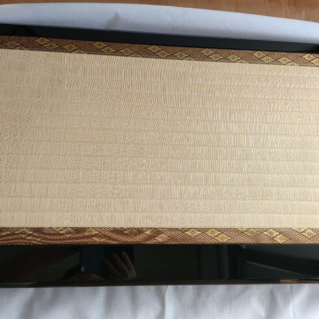 雛道具　五月飾り　平飾り台座　御飾台　流備畳28号　奥行45cm　(ラスト1点)