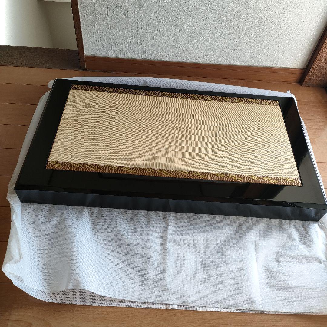雛道具　五月飾り　平飾り台座　御飾台　流備畳28号　奥行45cm　(ラスト1点)