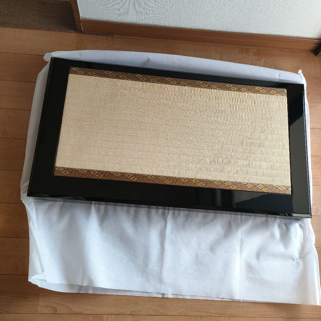 雛道具　五月飾り　平飾り台座　御飾台　流備畳28号　奥行45cm　(ラスト1点)