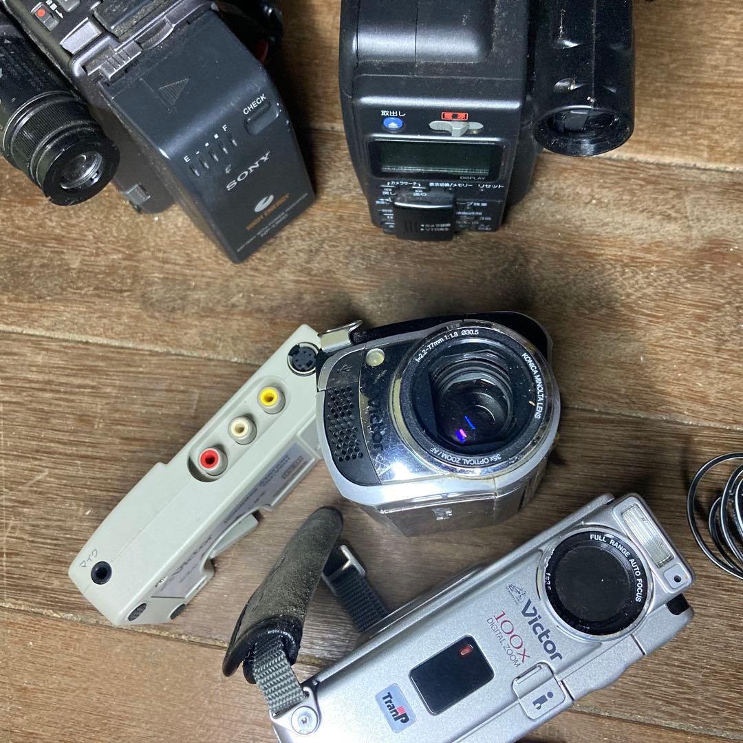 ジャンクビデオカメラ　まとめ売り