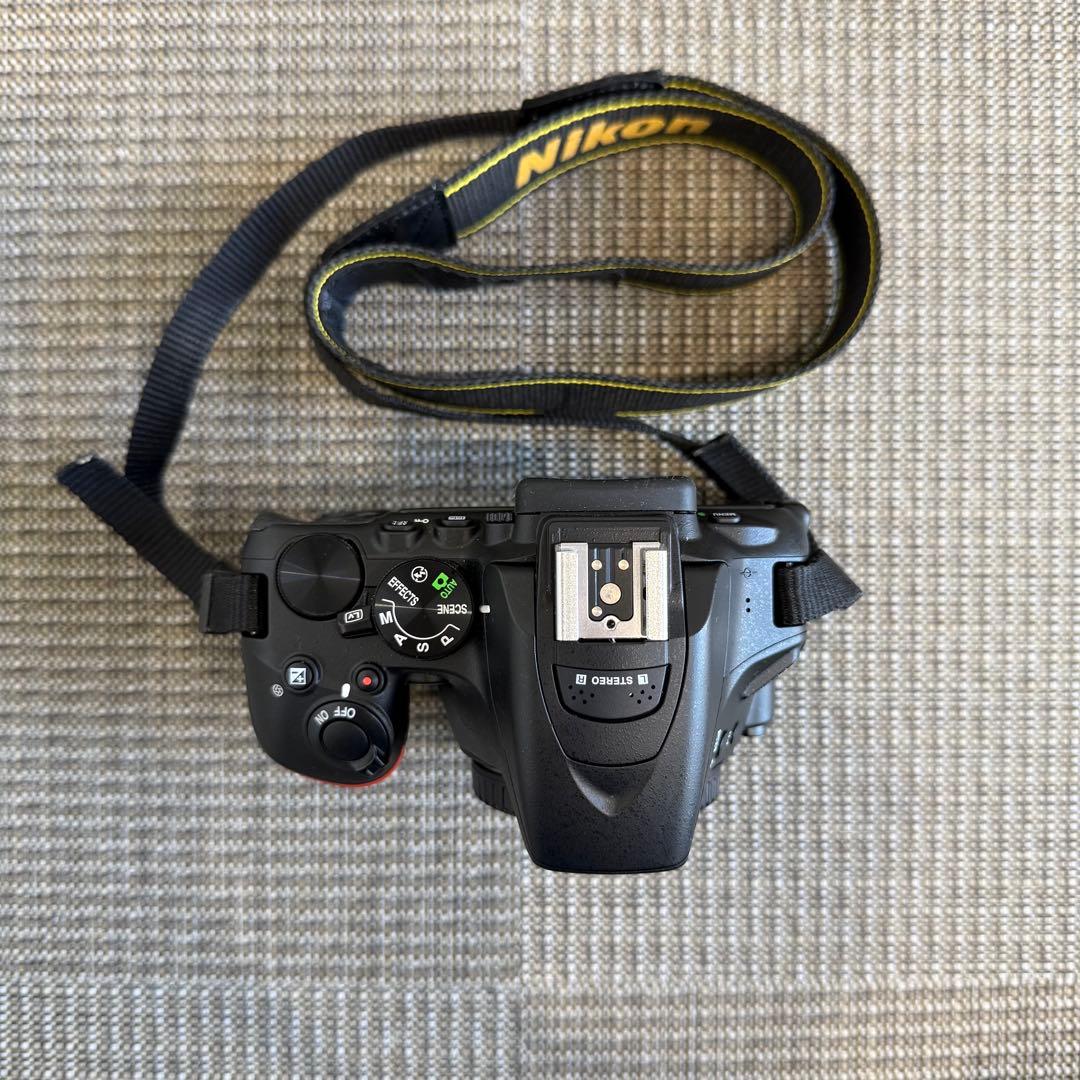 Nikon D5600 レンズ2本・充電器・バッテリー・SDカード・バック付き