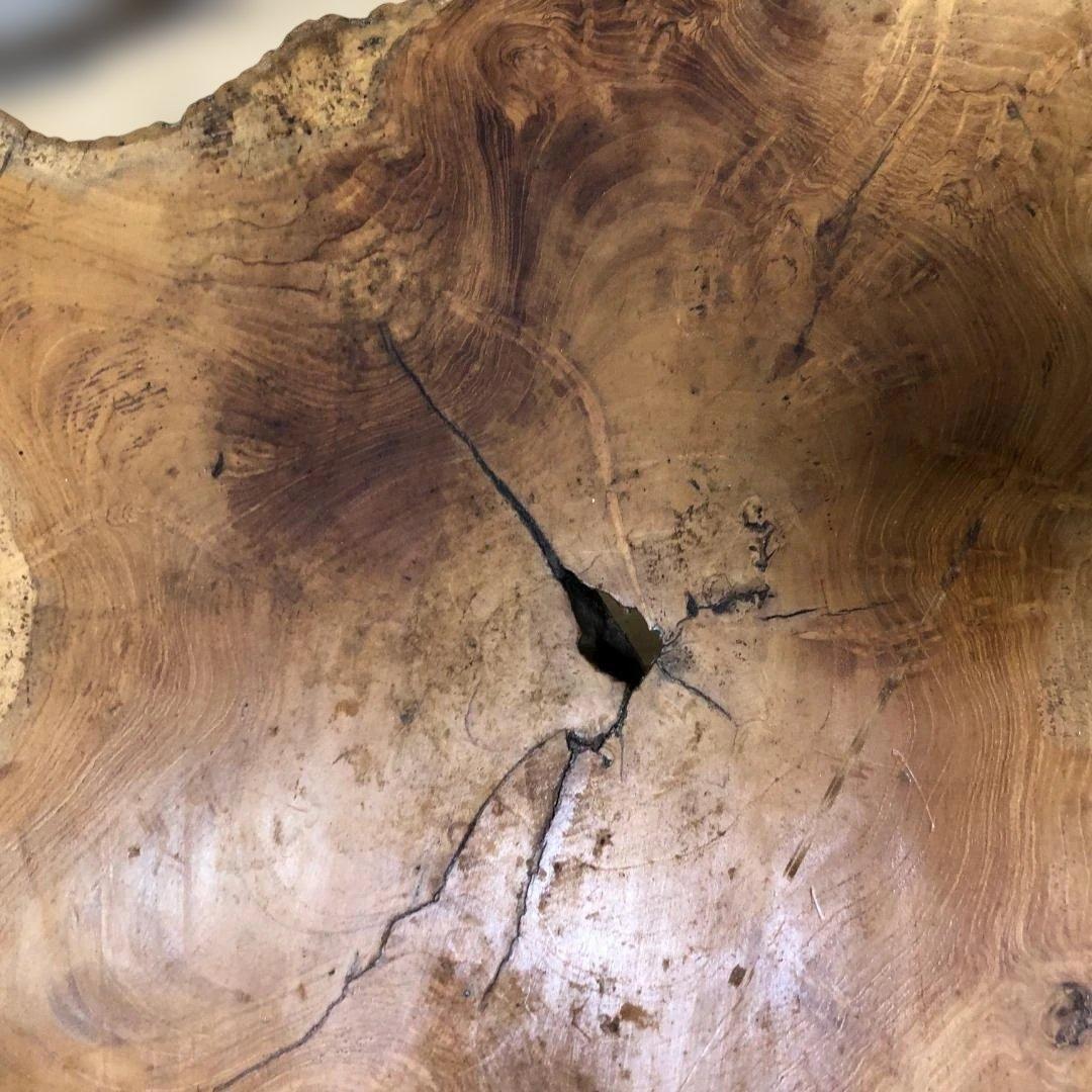 天然木 一枚板 ローテーブル サイドテーブル 無垢材 250809-10